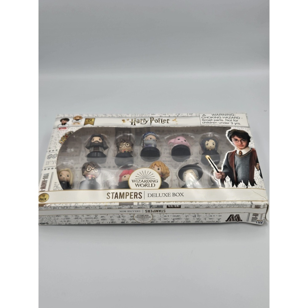Harry Potter Stampers Deluxe Box 12-Pack Missing 1 Not Tested